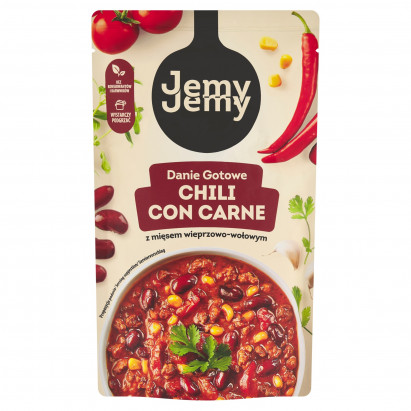 JemyJemy Danie gotowe chili con carne z mięsem wieprzowo-wołowym 360 g