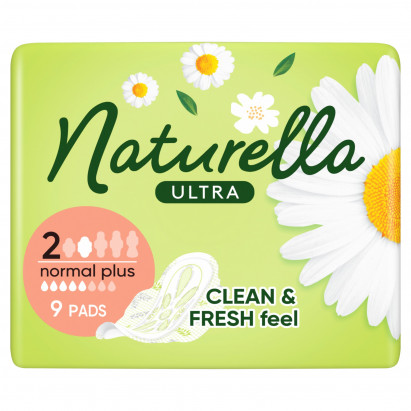 Naturella Ultra Normal Plus rozmiar 2 Podpaski ze skrzydełkami, × 9