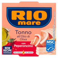 Rio Mare Tuńczyk w oliwie z oliwek z papryczką chili 120 g