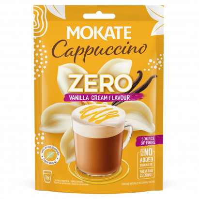 Mokate Zero Cappuccino smak waniliowo-śmietankowy 20 g