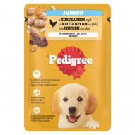 Pedigree Junior Mokra karma dla szczeniąt z kurczakiem i ryż w galaretce 100 g
