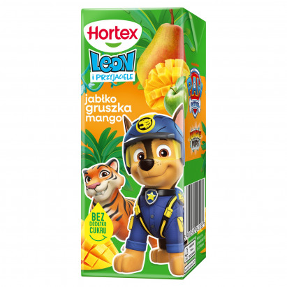 Hortex Leon i Przyjaciele Napój wieloowocowy jabłko gruszka mango 200 ml