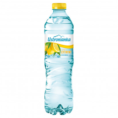 Ustronianka Napój niegazowany o smaku cytryny 1,5 l