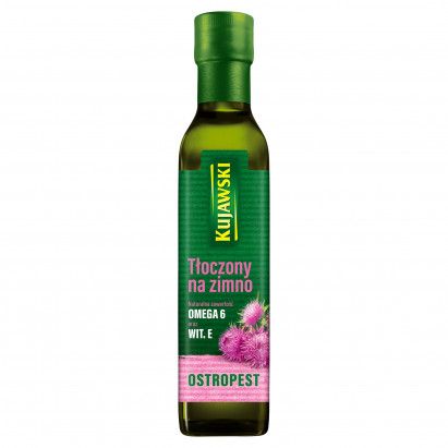 Kujawski Suplement diety olej z ostropestu tłoczony na zimno 250 ml