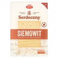 Sertop Tychy Serdeczny Ser żółty typu szwajcarskiego Siemowit 135 g