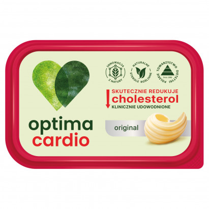 Optima Cardio Original Tłuszcz roślinny do smarowania z dodatkiem steroli roślinnych 400 g