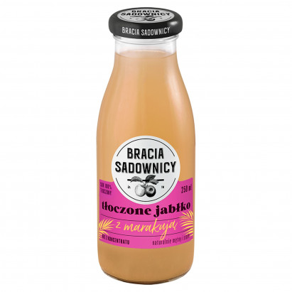 Bracia Sadownicy Sok tłoczone jabłko z marakują 750 ml