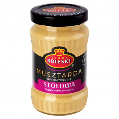 Firma Roleski Musztarda delikatesowa stołowa 175 g