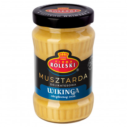 Firma Roleski Musztarda delikatesowa wikinga 175 g
