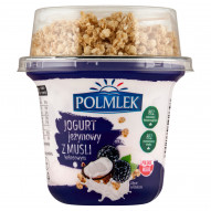 Polmlek Jogurt jeżynowy z musli kokosowym 210 g