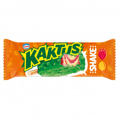 Kaktus Shake Lody cytrynowe zakręcone z sorbetem truskawkowym 90 ml