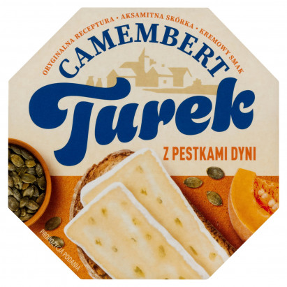 Turek Camembert z pestkami dyni 120 g