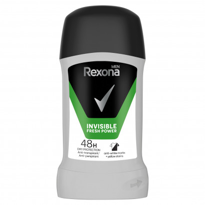 Rexona Men Invisible Fresh Power Antyperspirant w sztyfcie 50 ml