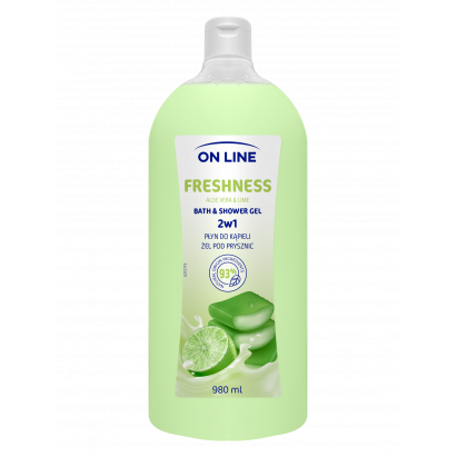 ON LINE ŻEL I PŁYN 2W1 freshness 980ml