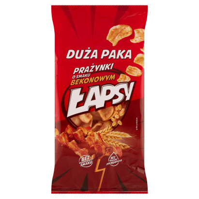Łapsy Prażynki o smaku bekonowym 120 g
