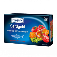 Sardynki w sosie pomidorowym 125g HELCOM