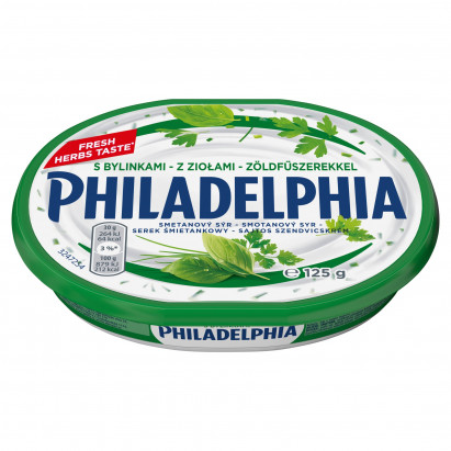 Philadelphia Serek śmietankowy z ziołami 125 g
