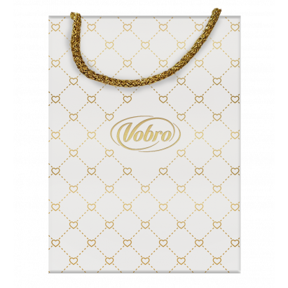 Vobro Pralines Coconut & Caramel Prezent White 195g (torebka)