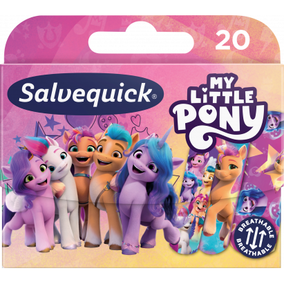 SALVEQUICK plastry dla dzieci My little pony 20 szt.
