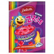 Delecta Zozole Rainbow Kisiel z żelkami o smaku wieloowocowym 34 g