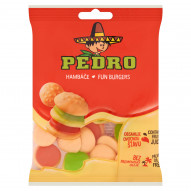 Pedro Fun Burgers Żelki o smaku owocowym 80 g