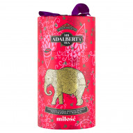 Adalbert's Tea Cejlońska czarna herbata premium truskawka i papaja 80 g
