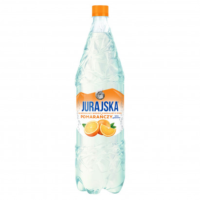 Jurajska Napój lekko gazowany o smaku pomarańczy 1,5 l