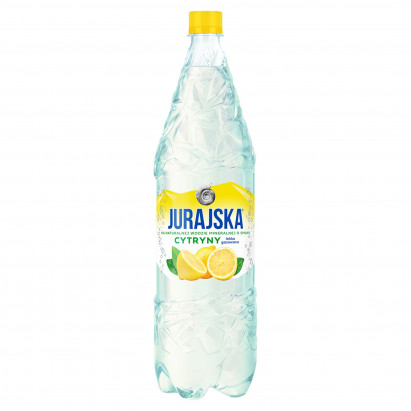 Jurajska Napój lekko gazowany o smaku cytryny 1,5 l