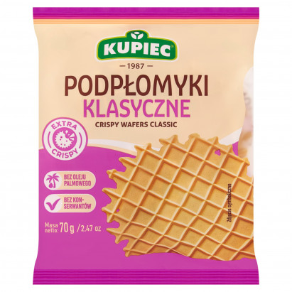 Kupiec Podpłomyki klasyczne 70 g (8 sztuk)
