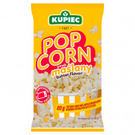 Kupiec Popcorn o smaku maślanym do mikrofalówki 80 g