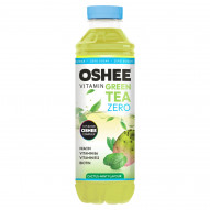 Oshee Vitamin Green Tea Zero Niegazowany napój herbaciany o smaku kaktusa i mięty 555 ml
