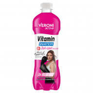 Veroni Active Vitamin Water Napój niegazowany o smaku czerwonych winogron i granatu 555 ml