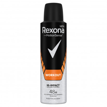 Rexona Men Workout Antyperspirant w aerozolu 150 ml