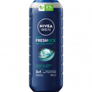 Nivea MEN Fresh Kick 3w1 żel pod prysznic 500 ml