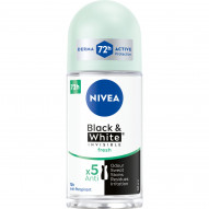 Nivea Black&White Invisible Fresh Antyperspirant Roll ON 50 ml