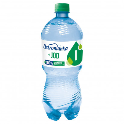 Ustronianka Napój gazowany z dodatkiem jodu 1 l