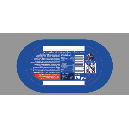 EVRAFISH Szprot w sosie pomidorowym 170 g