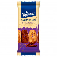 Krakuski Barbakanki Herbatniki korzenne w czekoladzie mlecznej 200 g