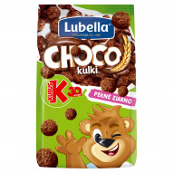 Lubella Choco kulki Zbożowe kulki o smaku czekoladowym 500 g