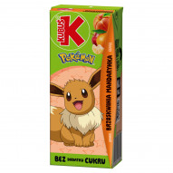 Kubuś Pokémon Napój smak brzoskwinia mandarynka 200 ml