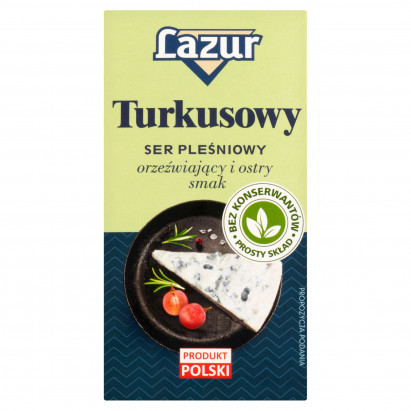 Lazur Ser pleśniowy turkusowy 100 g