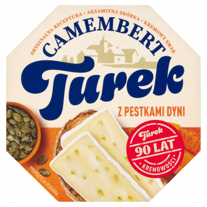 Turek Camembert z pestkami dyni 120 g