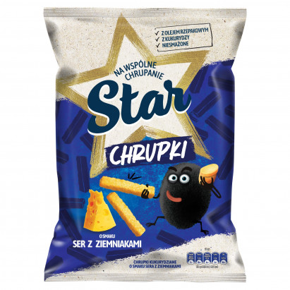 Star Chrupki o smaku ser z ziemniakami 125 g