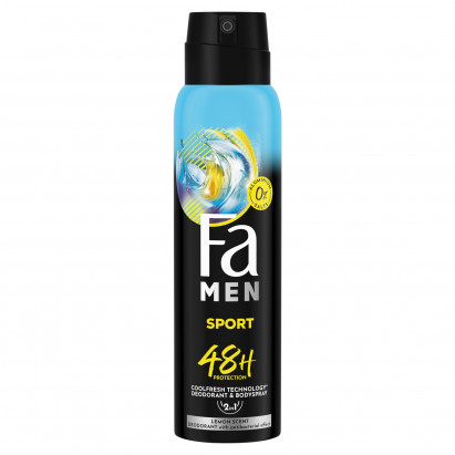 Fa Men Sport Dezodorant i spray do ciała 2w1 150 ml