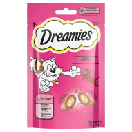 Dreamies Karma uzupełniająca dla dorosłych kotów i kociąt z wyśmienitą wołowiną 60 g