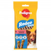 Pedigree Rodeo Duos Karma uzupełniająca dla dorosłych psów smak kurczaka i bekonu 123 g (7 sztuk)