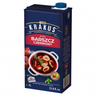 Krakus Zupa barszcz czerwony 1 l