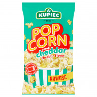 Kupiec Popcorn smak cheddar do mikrofalówki 80 g