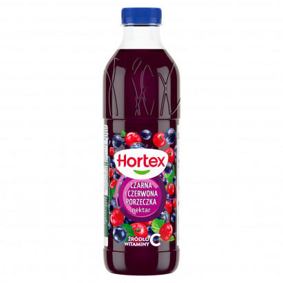 Hortex Nektar czarna i czerwona porzeczka 1 l