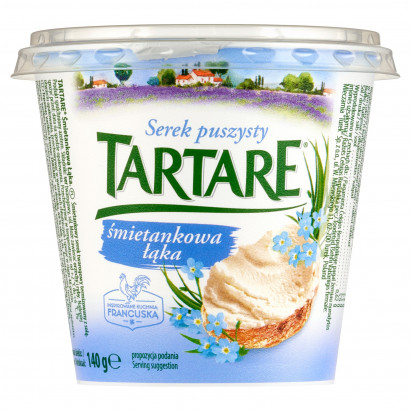 Tartare Serek puszysty śmietankowa łąka 140 g